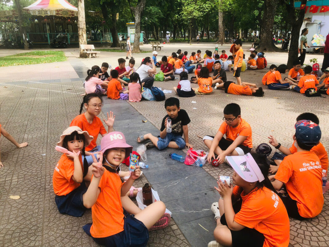 Phương pháp học thông qua trải nghiệm tại Bán trú hè Thủ đô