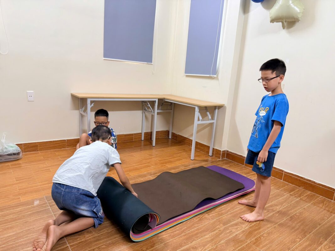 Trẻ sinh hoạt theo nề nếp tại bán trú