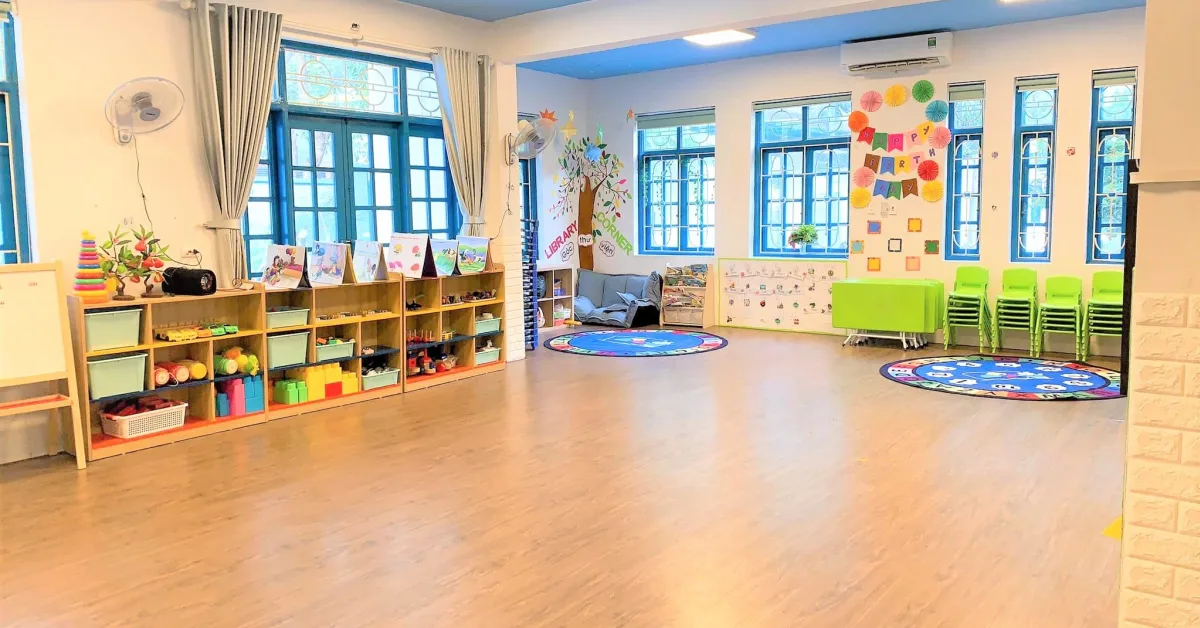 Môi trường học tập sạch sẽ giúp trẻ phòng bệnh giao mùa